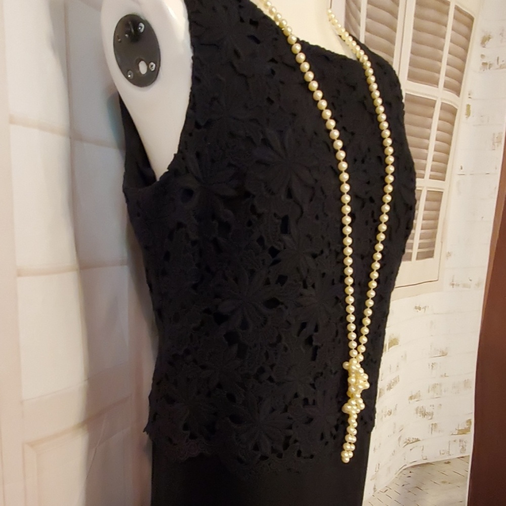 NWT Talbots black lace dress. Final markdown